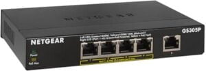 NETGEAR GS305P Switch 5-porte Gigabit  PoE