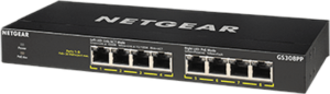 NETGEAR GS308PP Switch 8-porte Gigabit  PoE+