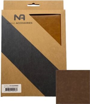 Nordic Accessories iPad 9.7 Flip cover læder Brun
