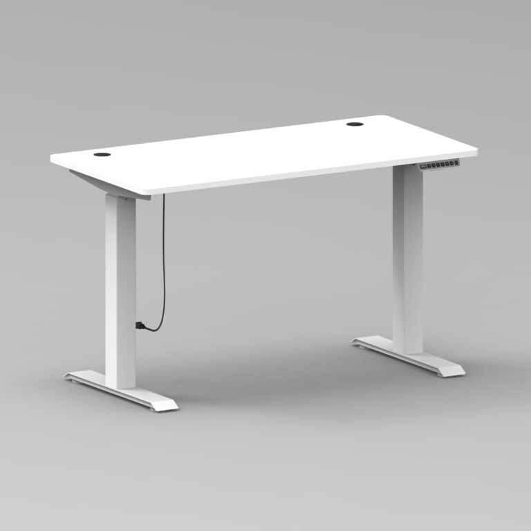 Nordic Office FlexiDesk Home hæve/sænke-bord 120x60cm Hvid