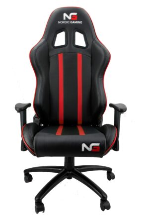 Nordic Gaming Carbon Sort Rød - NG Carbon Red