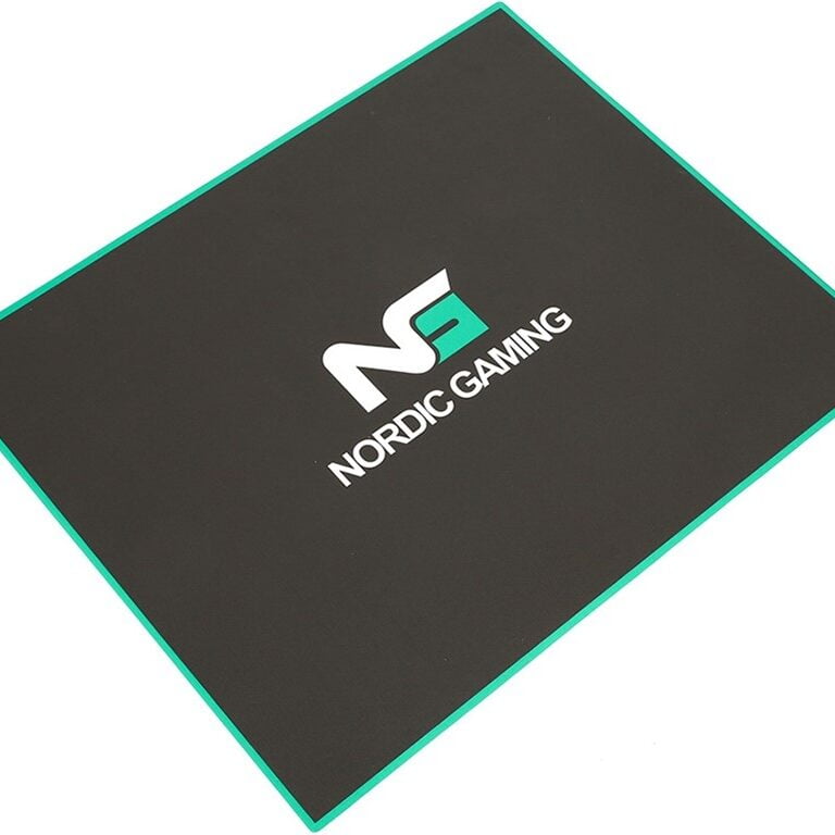 Nordic Gaming Stoleunderlag i Sort og Grøn