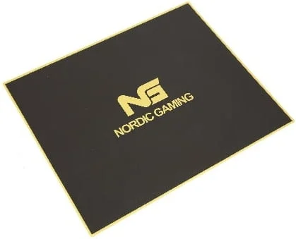 Nordic Gaming Stoleunderlag i Sort og Guld