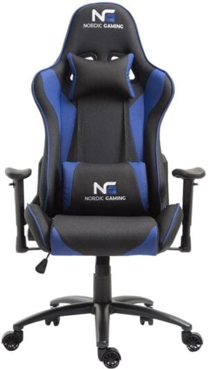 Nordic Gaming Racer Gamer Stol Blue Black