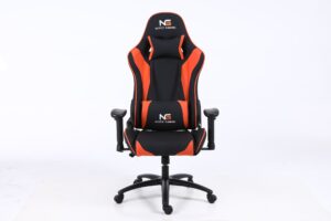 Nordic Gaming Racer Gamer Stol Sort Orange