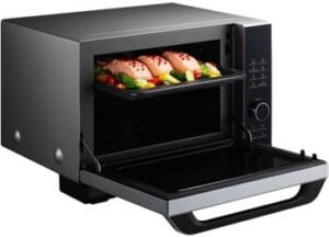 Panasonic Mikrobølgeovn med grill Fritstående 1000W 27liter Sølv/sort
