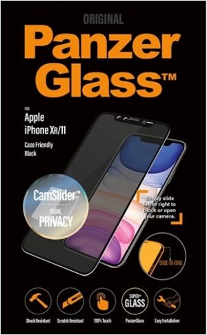 PanzerGlass CamSlider Dual Privacy sort for Apple iPhone 11, XR
