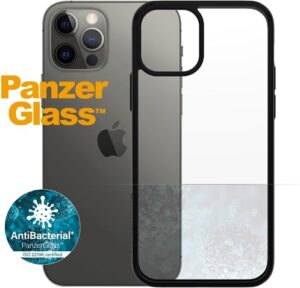 PanzerGlass ClearCase Beskyttelsescover Hærdet glas Termoplastisk polyuretan (TPU) Sort Klar