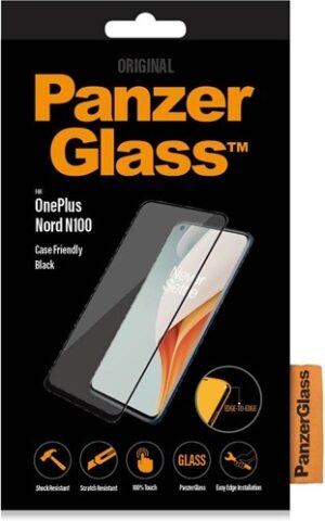 PanzerGlass Case Friendly Skærmbeskytter Sort Transparent - 7018