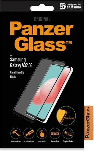 PanzerGlass Case Friendly Skærmbeskytter Sort Transparent - 7252
