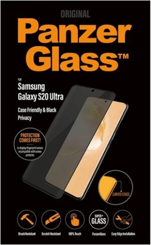 PanzerGlass Privacy for Samsung Galaxy S20 Ultra, S20 Ultra 5G