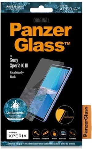 PanzerGlass Skærmbeskytter Sort Transparent - 7634