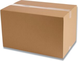 Bølgepapkasse 284x185x165mm 444 - 8L - 3mm