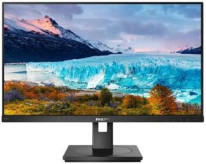 Philips S-line 242S1AE 24 1920 x 1080 DVI VGA (HD-15) HDMI DisplayPort 75Hz Pivot Skærm