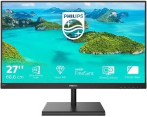 Philips E-line 275E1S 27 2560 x 1440 VGA (HD-15) HDMI DisplayPort 75Hz