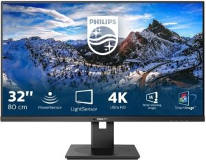 Philips B Line 328B1 32 3840 x 2160 HDMI DisplayPort 60Hz Pivot Skærm
