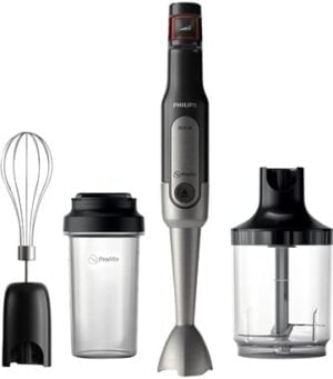 Philips Viva Collection ProMix HR2652 Stavblender Turbofunktion Sort/rustfrit stål