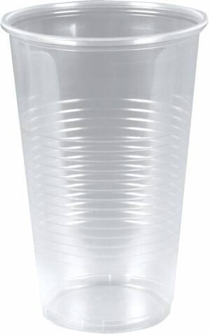 Plastikglas blød 50cl PP (øl) 50stk/ps (målestreg 0,5)