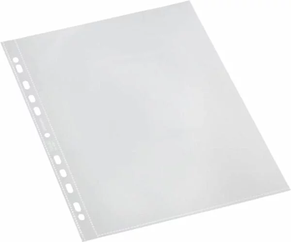 Bantex Plastlommer A4 glasklar 0,04mm åben top 100stk/pak