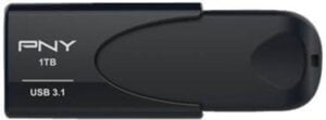 PNY Attaché 4 USB 3.1 Sort