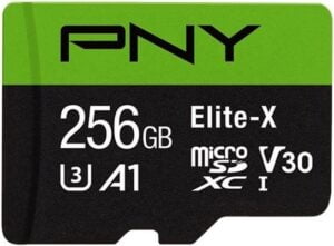 PNY Elite-X microSDXC A1 / Video Class V30 / UHS-I U3 / Class10