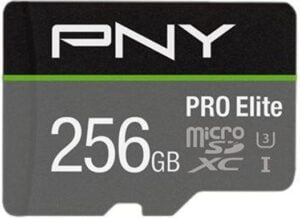 PNY PRO Elite microSDXC A1 / Video Class V30 / UHS-I U3 / Class10