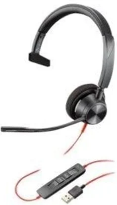 Poly - Plantronics Blackwire 3310 Kabling Headset Sort