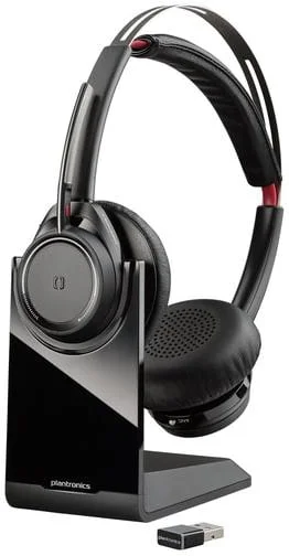 Poly - Plantronics Voyager Focus UC B825-M Trådløs Headset Sort - 202652-102