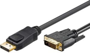 Goobay DisplayPort > DVI-D 1.2 1m Black