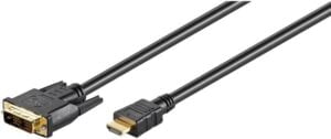 Goobay DVI-D > HDMI 1,5m Black