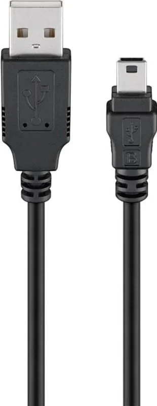 Goobay USB kabel 1.8M digital kamera(5 pol mini)