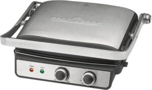 ProfiCook PC-KG 1029 Grill 2000W Rustfrit stål/sort