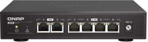 QNAP QSW-2104-2T Switch 6-porte 2x 10 Gigabit 4x 2.5 Gigabit - QSW-2104-2T