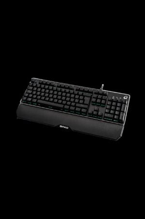 QPAD MK-40 Tastatur Membran Rød/gul/grøn Kabling Nordisk