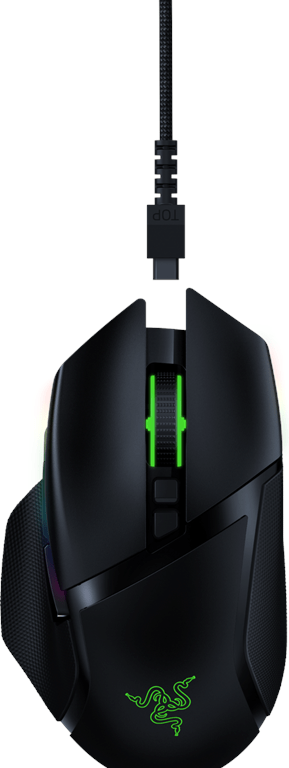 Razer Basilisk Ultimate Optisk Trådløs Kabling Sort