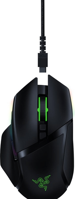 Razer Basilisk Ultimate Optisk Trådløs Kabling Sort - RZ01-03170200-R3G1