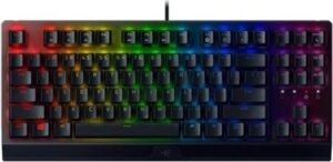 Razer BlackWidow V3 Tenkeyless Tastatur Mekanisk RGB Chroma Kabling Nordisk