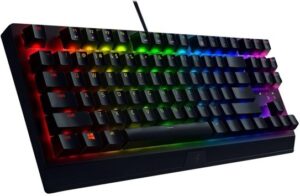 Razer BlackWidow V3 Tenkeyless Tastatur Mekanisk RGB Chroma Kabling USA