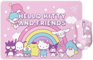 Razer DeathAdder Essential Optisk Kabling Pink