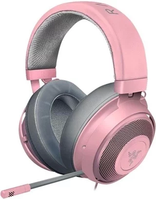 Razer Kraken Kabling Headset Grå Pink