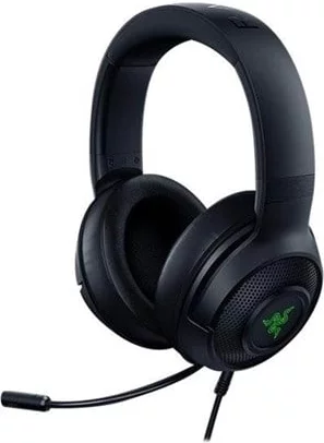 Razer Kraken V3 X Kabling Headset Sort