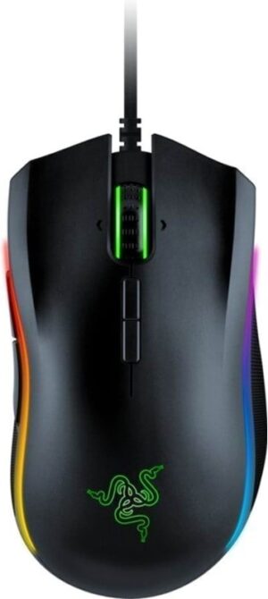 Razer Mamba Elite Optisk Kabling Sort