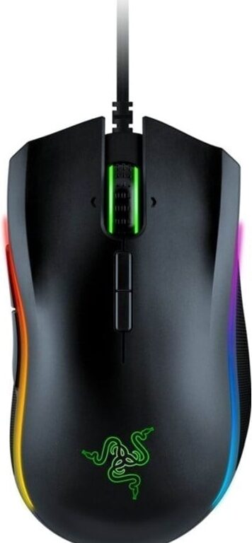 Razer Mamba Elite Optisk Kabling Sort
