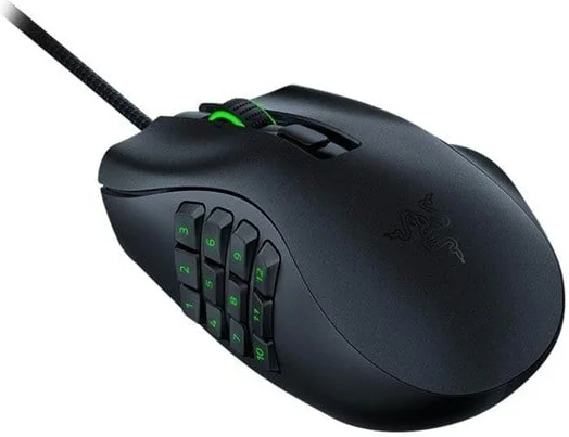 Razer Naga X Optisk Kabling Sort