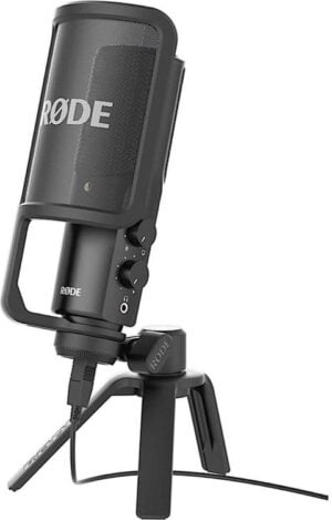 RØDE NT-USB Mikrofon Kabling Kardioide Sort