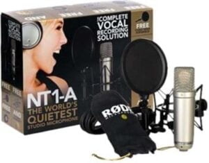 RØDE NT1-A Mikrofon Kabling -31.9dBV/Pascal Kardioide Sølv