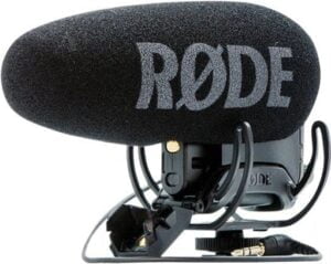 RØDE VideoMic Pro Mikrofon Kabling -33.6dBV/Pascal Superkardioide Sort
