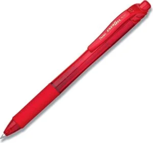 Pentel Rollerpen EnerGelX Rød 0,7mm BL107