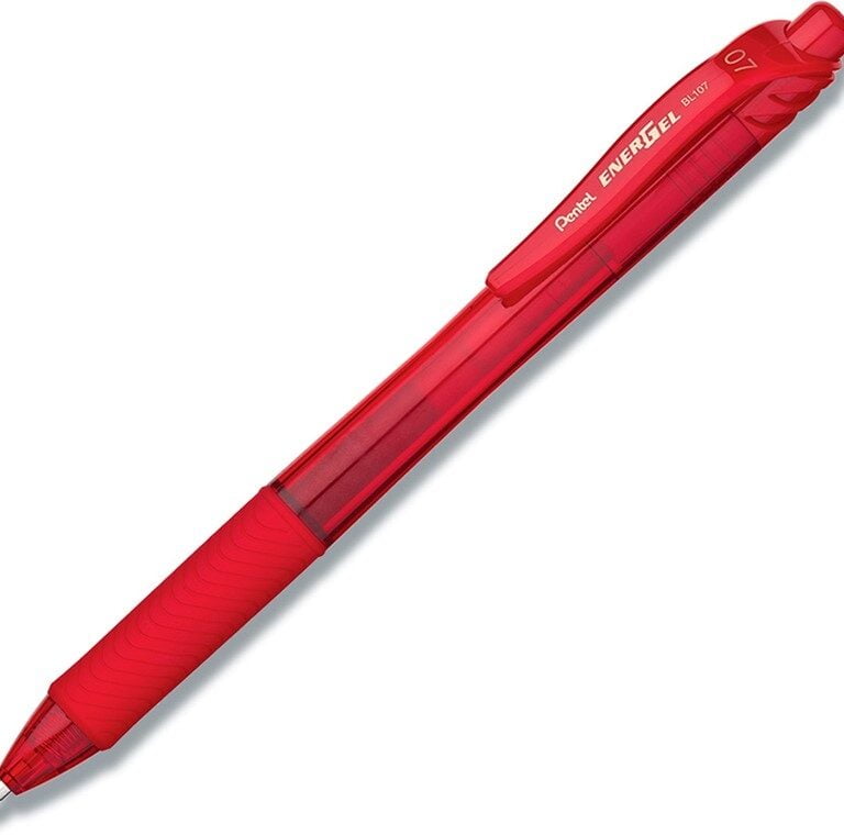 Pentel Rollerpen EnerGelX Rød 0,7mm BL107