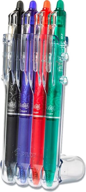 Pilot Frixion Clicker 0,7mm Set2Go 4stk/pk